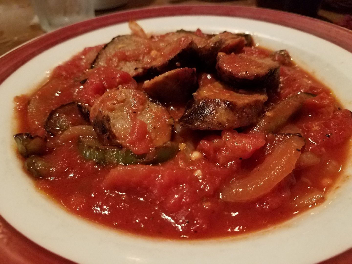 Italian Sausage with Peppers and Onions